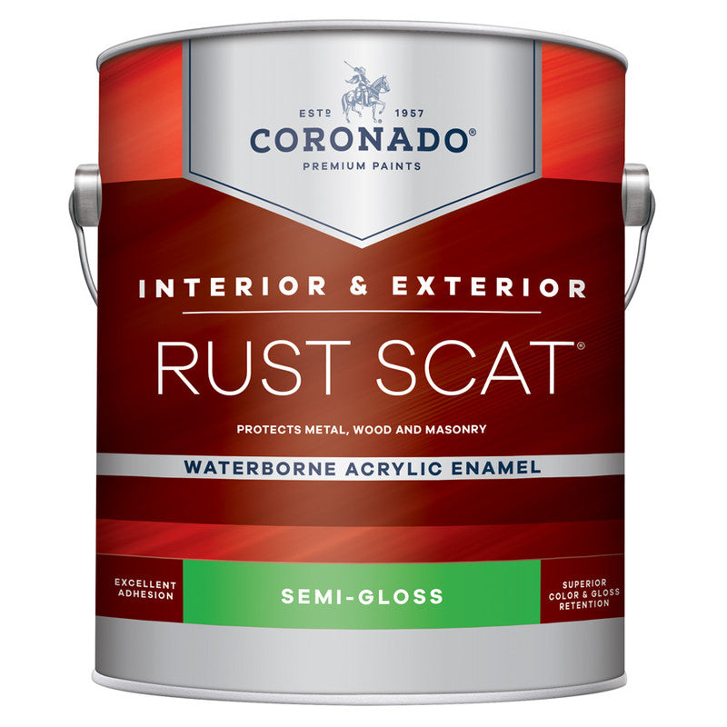 Rust Scat® Waterborne Acrylic Enamel - Semi-Gloss 90