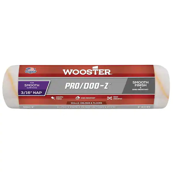 Wooster 9”X3/16” Pro/Doo-Z FTP