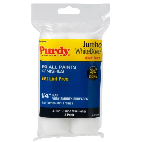 Purdy 4”X1/4” Jumbo White Dove