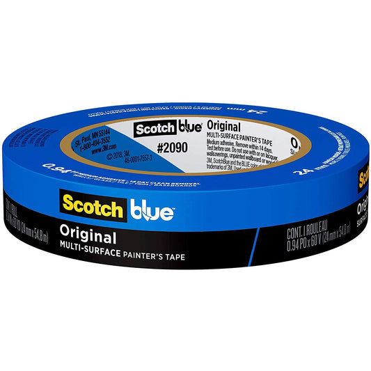 3M Original Blue Tape .94”X60yd #2090