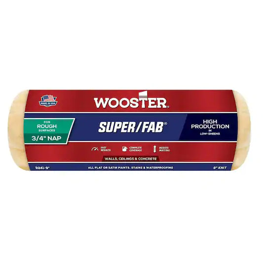 Wooster 9”X3/4” Super/Fab