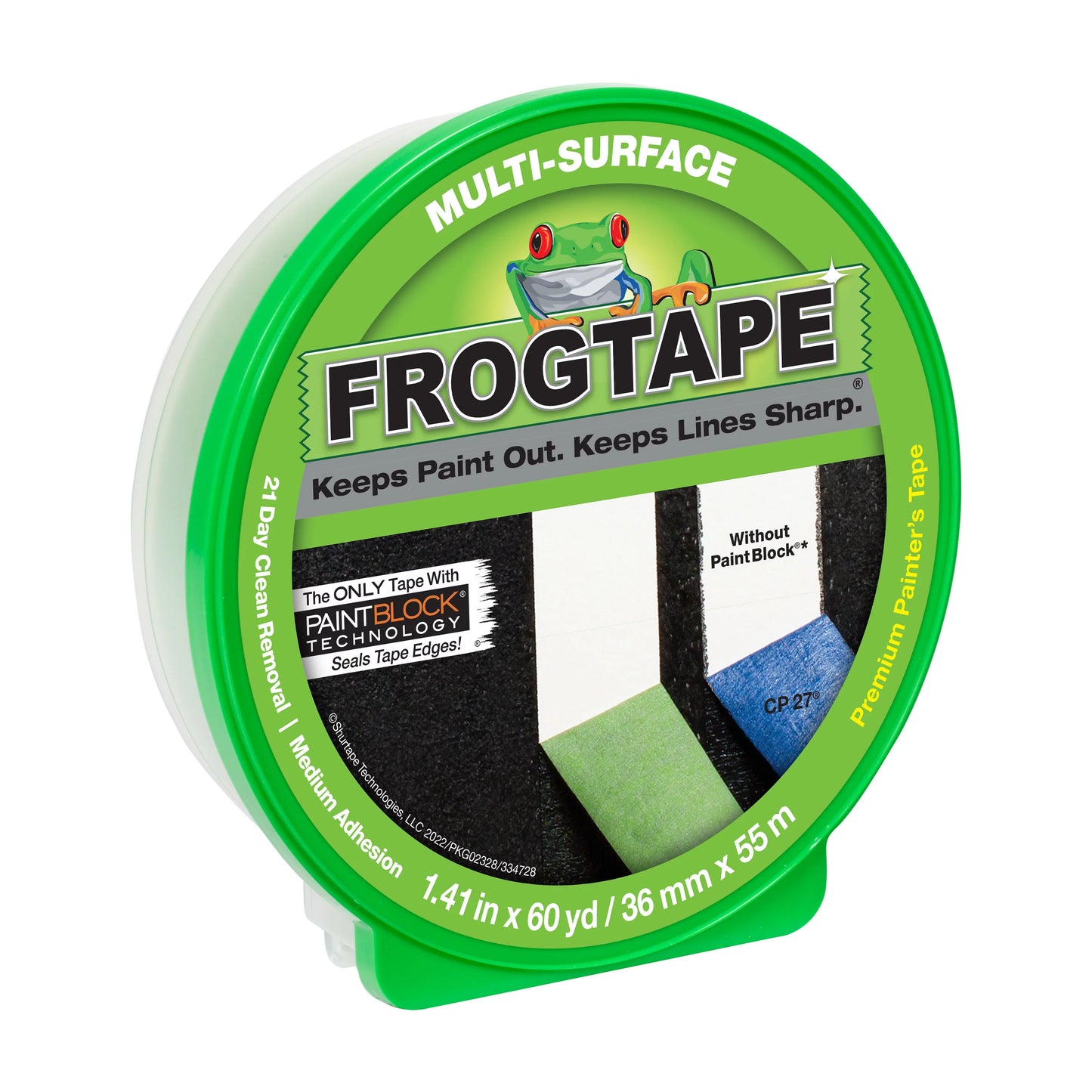 Green Frog Tape 1.41”X60yd
